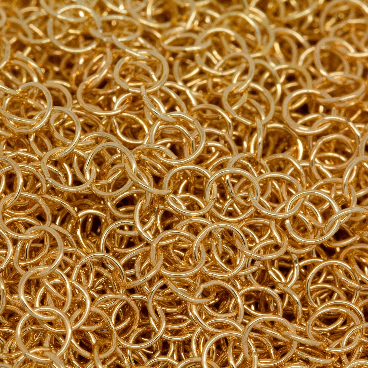 14kt Gold Filled 3.48mm Width / Length, Round Circle Chain. Price per: 1 Foot.