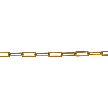 Chain by Foot. 14kt Gold Filled 2.0mm Width by 5.4mm Length, Flat Elonagted Cable Chain. Price per: 1 Foot.
