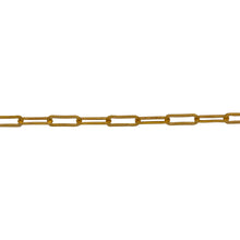 Load image into Gallery viewer, Chain by Foot. 14kt Gold Filled 2.0mm Width by 5.4mm Length, Flat Elonagted Cable Chain. Price per: 1 Foot.
