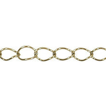 Load image into Gallery viewer, 14kt Gold Filled 4.9mm Width by 7.9mm Length, Smooth Curb Chain. Price per: 1 Foot.
