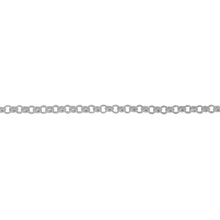 Load image into Gallery viewer, Sterling Silver 1.61mm Width / Length, Rolo Chain. Price per: 1 Foot.
