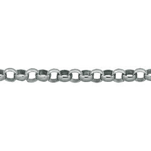 Sterling Silver 1.48mm Width / Length, Rolo Chain. Price per: 1 Foot.