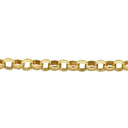 14kt Gold Filled 1.5mm Width / Length, Rolo Chain. Price per: 1 Foot.