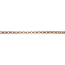 Load image into Gallery viewer, 14kt Gold Filled - Rose Gold 1.48mm Width / Length, Rolo Chain. Price per: 1 Foot.
