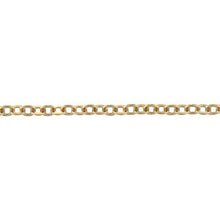 Load image into Gallery viewer, 14kt Gold Filled 1.10mm Width by 1.3mm Length, Flat Cable Chain. Price per: 1 Foot.
