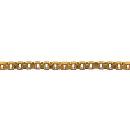 14kt Gold Filled 1.5mm Width / Length, Box Chain. Price per: 1 Foot.