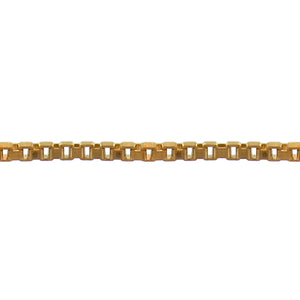 14kt Gold Filled 1.5mm Width / Length, Box Chain. Price per: 1 Foot.