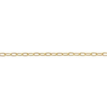 Load image into Gallery viewer, 14kt Gold Filled 1.06mm Width 2.0mm Length, Flat Elongated Cable Chain. Price per: 1 Foot.
