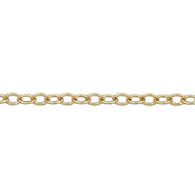 Load image into Gallery viewer, 14kt Gold Filled - Rose Gold 1.6mm Width by 2.4mm Length, Flat Cable Chain. Price per: 1 Foot.
