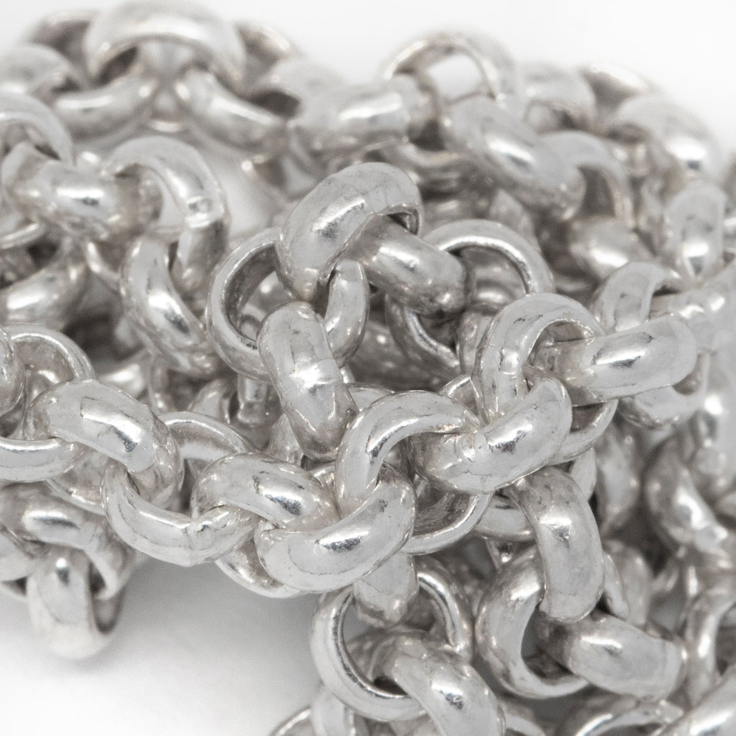 Sterling Silver 3.26mm Width / Length Circle Link, Rolo Chain. Price per: 1 Inch.
