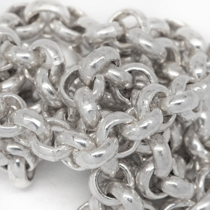Sterling Silver 3.26mm Width / Length Circle Link, Rolo Chain. Price per: 1 Inch.