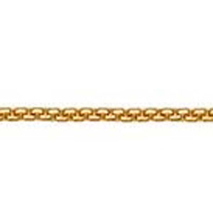 14kt Gold Filled 1.0mm Width by 1.0mm Length, Rounded Box Chain. Price per: 1 Foot.