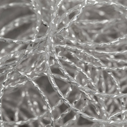 Sterling Silver 22.75mm Width / Length Diamond Cut Circle Chain. Price per: 1 Foot.