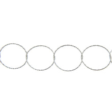 Load image into Gallery viewer, Sterling Silver 22.75mm Width / Length Diamond Cut Circle Chain. Price per: 1 Foot.
