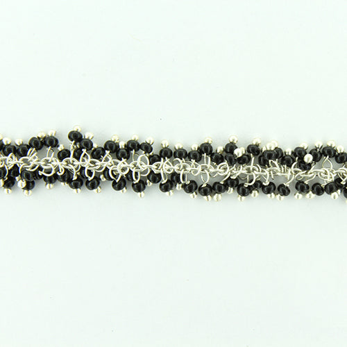 Sterling Silver 1.15mm Width 2.00mm Length, Flat Cable Chain. Price per: 1 Foot.