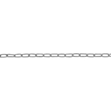 Load image into Gallery viewer, Chain by Foot. Sterling Silver 1.53mm Width 3.00mm Length, Flat Cable Chain. Price per: 1 Foot.

