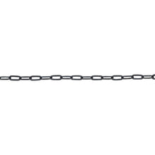 Load image into Gallery viewer, Chain by Foot. Sterling Silver - Rhodium Plated 1.53mm Width 3.00mm Length, Flat Cable Chain. Price per: 1 Foot.
