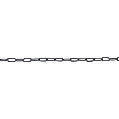 Chain by Foot. Sterling Silver - Rhodium Plated 1.53mm Width 3.00mm Length, Flat Cable Chain. Price per: 1 Foot.