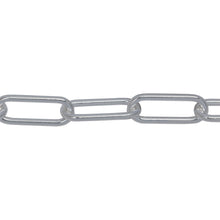 Load image into Gallery viewer, Chain by Foot. Sterling Silver 6.00mm Width by 15.50mm Length, Smooth Elongated Cable Chain. Price per: 1 Foot.
