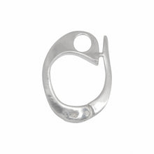 Load image into Gallery viewer, Bails. Sterling Silver 14.2mm Width by 19.0mm Height, Enhancer Bail. Quantity per pack - 5 Pieces.
