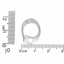 Load image into Gallery viewer, Sterling Silver 14.2mm Width by 19.0mm Height, Enhancer Bail. Quantity per pack - 5 Pieces.
