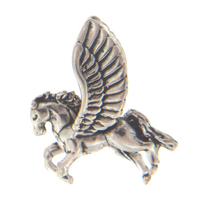 Sterling Silver, 7.1mm Width by 15.3mm Length by 17.9mm Height, Hercules Horse Charm. Quantity Per Pack: 1 Piece.