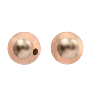 Gold Filled Rose Gold, 3.0mm Width / Length / Height, Round Bead. Quantity per pack: 100 Pieces.