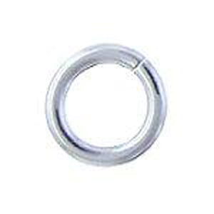 Sterling Silver, 22.0 Gauge, 3.0mm Width / Length / Height, Smooth Open Jump Ring. Quantity Per Pack: 100 pieces.