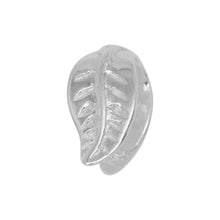 Load image into Gallery viewer, Bails. Sterling Silver 7.1mm Width by 12.3mm Height, Leaf Pinch Bail. Quantity per pack - 5 Pieces.
