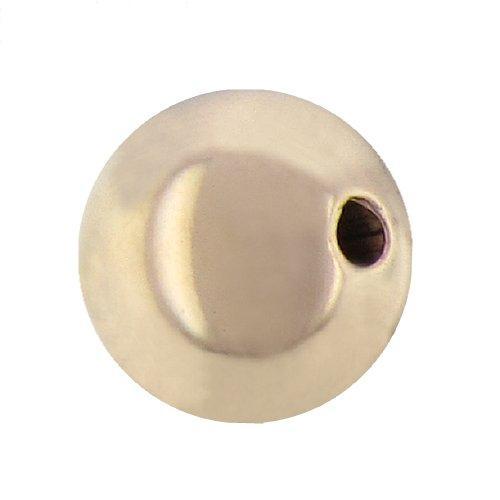 Beads. Gold Filled 2.0mm Width / Length / Height, Round Smooth Bead. Quantity per pack: 100 Pieces.