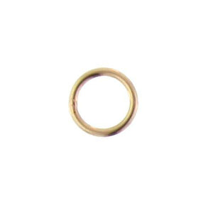 Jump Rings. Gold Filled 22.0 Gauge 5.0mm Width / Length / Height, Smooth Close Jump Ring. Quantity Per Pack: 50 Pieces.