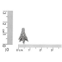 Load image into Gallery viewer, Sterling Silver 8.4mm Width by 13.9mm Height, Leaf Pinch Bail. Quantity per pack - 3 Pieces.
