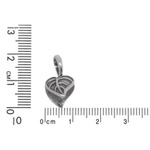 Load image into Gallery viewer, Sterling Silver 10.7mm Width by 11.3mm Height, Leaf Pinch Bail with 6.5mm Width by 8.1mm Height, Sliding Bail at the top. Quantity per pack - 2 Pieces.
