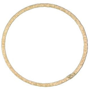 Connectors. Gold Filled 25.0mm Width / Length, Handmade Hammered Circle Connector. Quantity Per Pack: 2 Pieces.