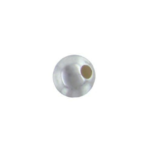 Beads. Sterling Silver 6.0mm Smooth Plain Round Seamless Bead. Quantity per pack: 20 Pieces.