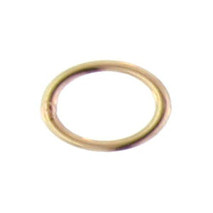 Jump Rings. Gold Filled 20.0 Gauge 5.2mm Width by 4.2mm Length, Smooth Close Oval Jump Ring. Quantity Per Pack: 20 Pieces.