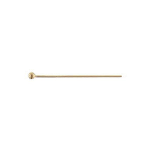 Pins. Gold Filled 24.0 Gauge, 1.0 Inch Ball Pin With 1.3mm Ball Head. Quantity Per Pack: 20 Pieces.