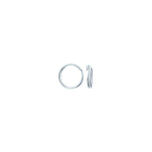 Split Rings. Sterling Silver 22.0 Gauge, 5.3mm Width / Length / Height, Round Split Ring. Quantity Per Pack: 50 Pieces.