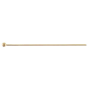 Pins. Gold Filled 26.0 Gauge, 1.5 Inch Ball Pin With 1.2mm Ball Head. Quantity Per Pack: 20 Pieces.