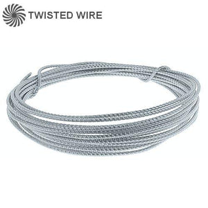 Wire. Sterling Silver 16.0 Gauge Soft Twisted Wire. Ounces sold per pack - 1.0 ounce.