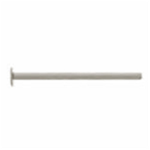 Pins. Nickel Silver 24.0 Gauge, 3.0 Inch Ball Pin With 1.3mm Flat Head. Quantity Per Pack: 100 Pieces.