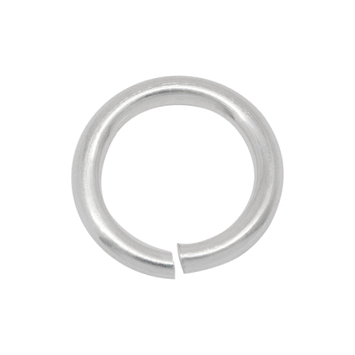 Jump Rings. Sterling Silver 18.0 Gauge 7.0mm Width / Length / Height, Smooth Magic Ring. Quantity Per Pack: 20 Pieces.