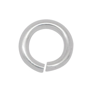 Jump Rings. Sterling Silver 20.0 Gauge, 5.0mm Width / Length / Height, Smooth Open Jump Ring. Quantity Per Pack: 50 Pieces.