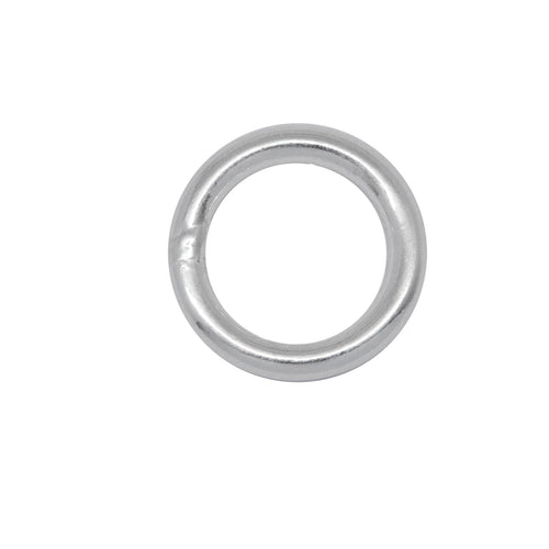 Jump Rings. Sterling Silver 20.0 Gauge, 6.0mm Width / Length / Height, Smooth Close Jump Ring. Quantity Per Pack: 50 Pieces.