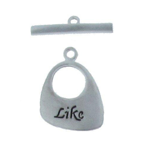 Sterling Silver, 16.5mm Width by 1.9mm Length by 21.2mm Height, Matte 