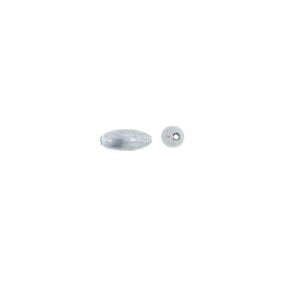 Sterling Silver, 3.0mm Width by 3.0mm Length by 6.8mm Height, Oval Bead. Quantity per pack: 10 Pieces.