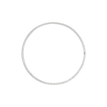 Load image into Gallery viewer, Bangles. Sterling Silver 61.00mm Width / Length Hammered Bangle. Quantity Per Pack: 1 Piece.
