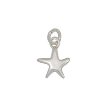 Load image into Gallery viewer, Sterling Silver, 9.3mm Width by 1.5mm Length by 11.7mm Height, Star Charm. Quantity Per Pack: 5 Pieces.
