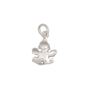 Sterling Silver, 9.8mm Width by 1.7mm Length by 13.4mm Height, Maple Leaf Charm. Quantity Per Pack: 6 Pieces.