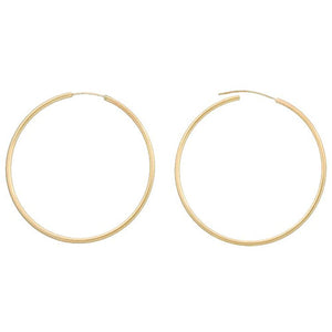 Ear Findings. 14kt Gold Filled 16.0 Gauge, 25.7mm Width / Length Infinity / Endless Hoop. Quantity Per Pack: 2 Pieces.